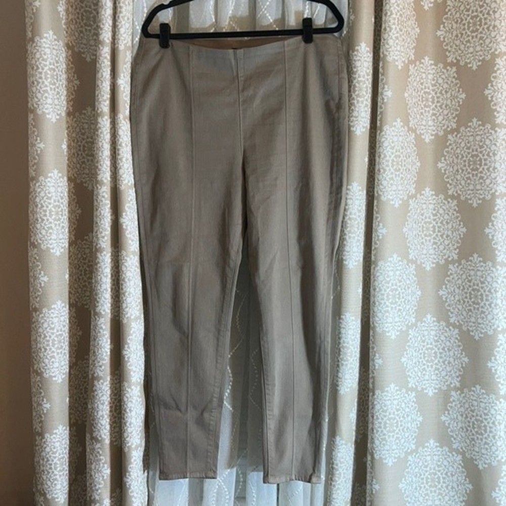 LRL Lauren Ralph Lauren Pull-On Skinny Ankle Pants | Size 16